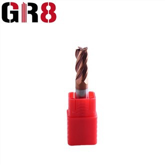 55HRC 4břitová fréza s plochým koncem